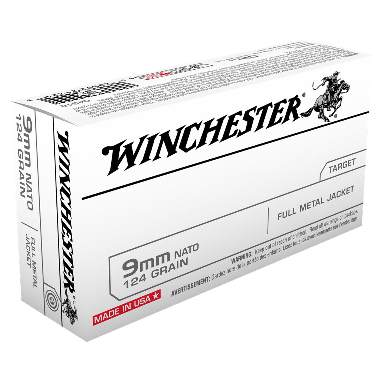 WIN T&P  9MM 124GR