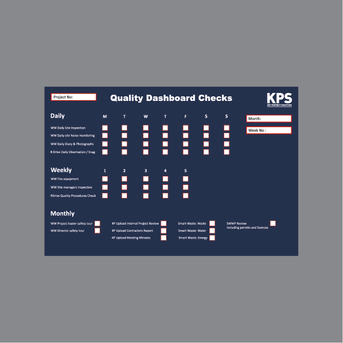 KPSN017 - Quality Dashboard Checks