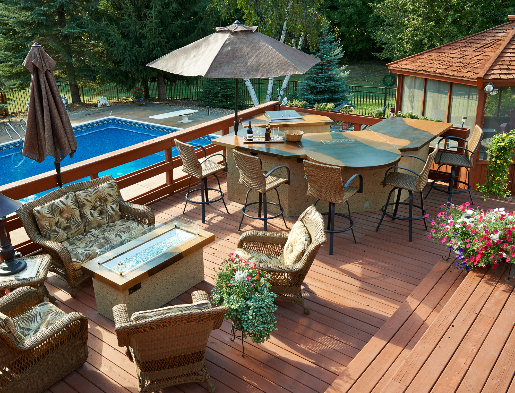Gas Fire Pit Tables Burnsville MN Wissota Outdoor Living