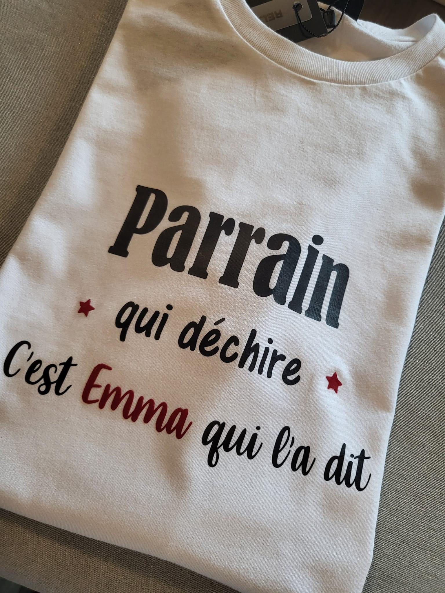 Teeshirt parrain 