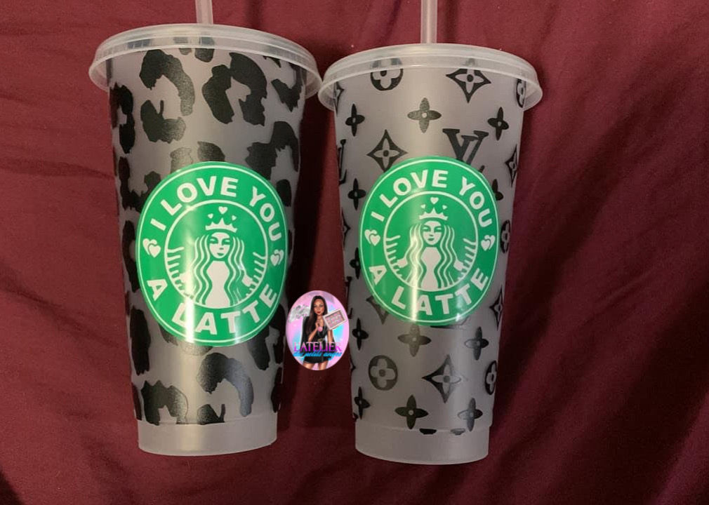 Gobelet starbucks LV ou panthère 