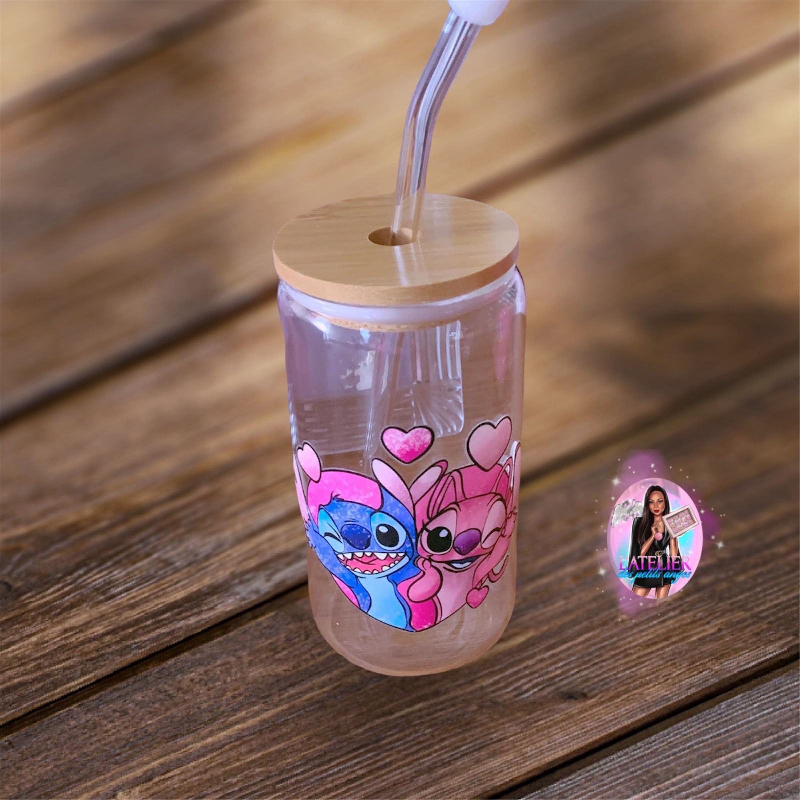 Gobelet stitch et angel 