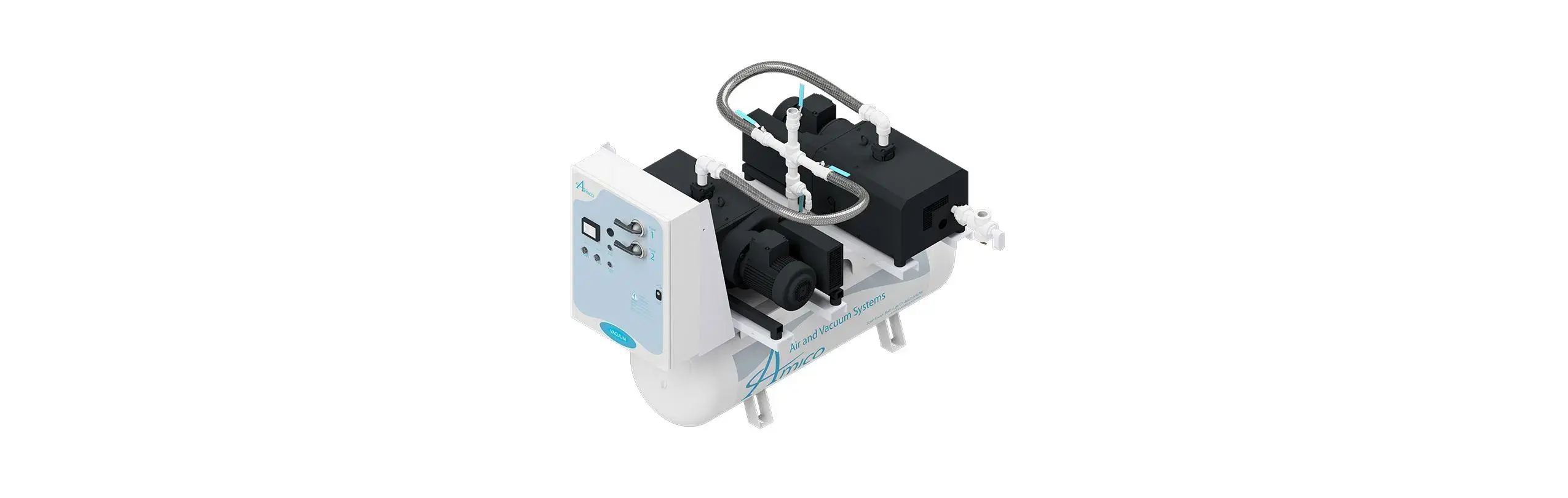 Vacío con Rotores con forma de Garra Sin Contacto Montado en Tanque Horizontal