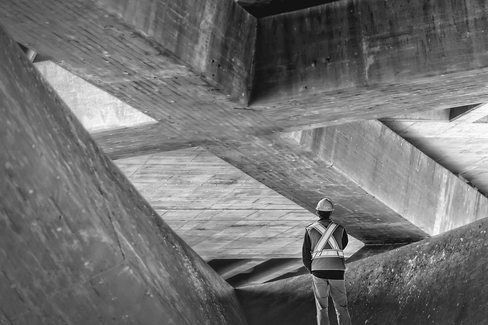 Engenheiro debaixo da ponte