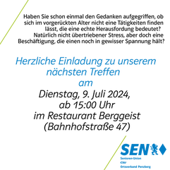 Treffen der Senioren Union | 09.07.2024