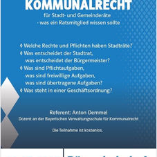 Veranstaltung: Kommunalrecht für Stadt- und Gemeinderäte 