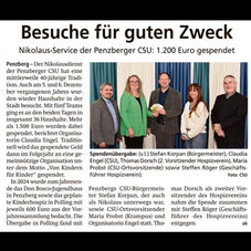 Berichterstattung Nikolausdienst