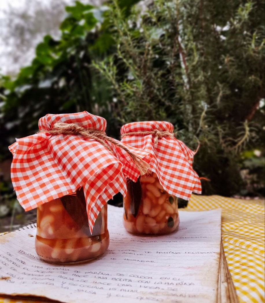 Porotos alubias a la vinagreta