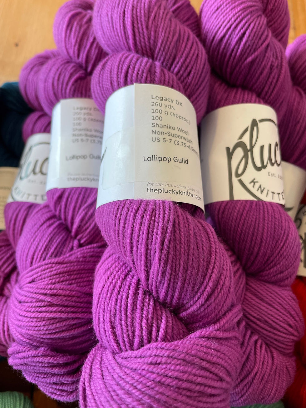 Thumbnail: Plucky knitter - legacy dk
