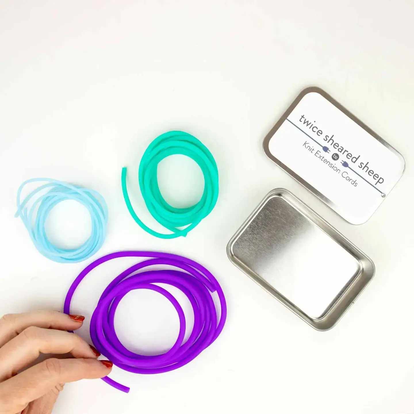 Knit Extension Cords - Twice Sheared Sheep