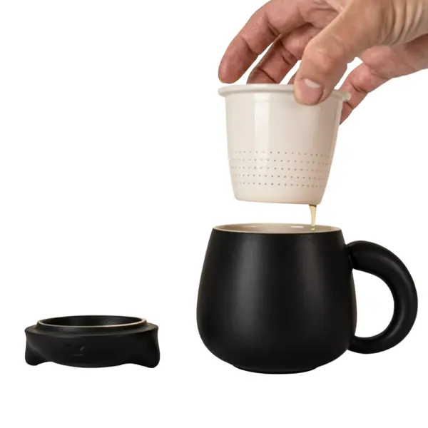 Thumbnail: Urban Tokyo - Tea Mugs with Infuser and Lid