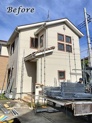 夢工房｜埼玉県北本市｜外壁塗装｜施工前
