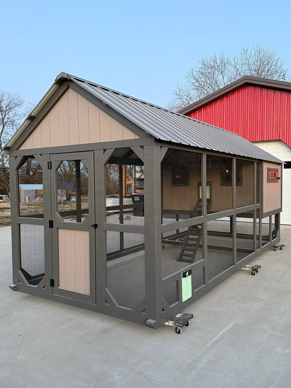 Thumbnail: Chicken Coop for 30 Chickens