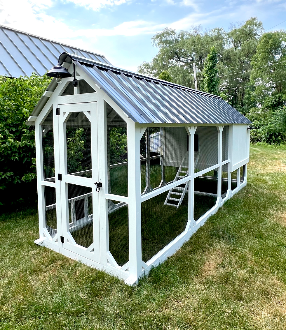 Thumbnail: Chicken Coop with Run (5'x15')