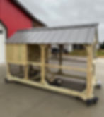 Thumbnail: Chicken Coop with Run (4'x9')