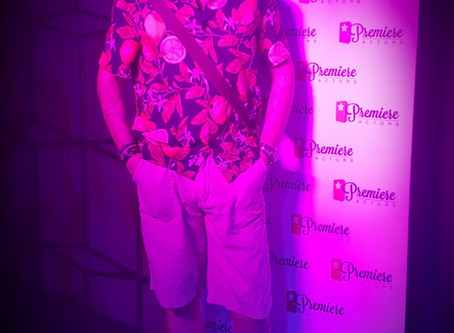 Javier Peña, Actor asiste al networking organizado por Premiere Actors.