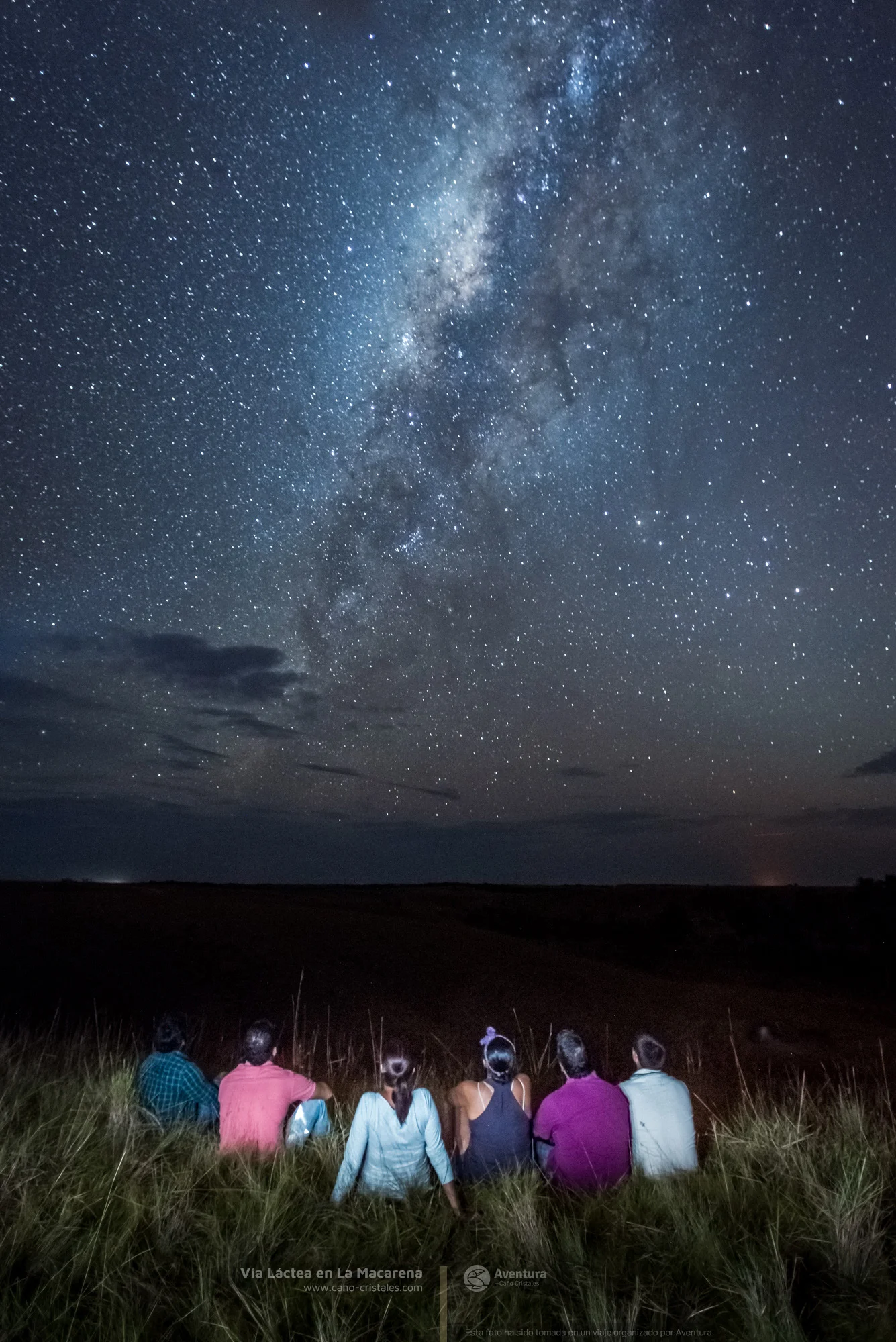 Milky way tour Cano Cristales
