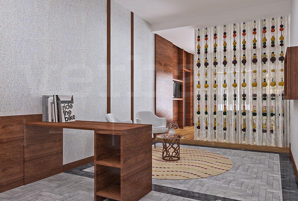 360 degree refurb of an old service apartment into a 5* hotel in Koramangala.