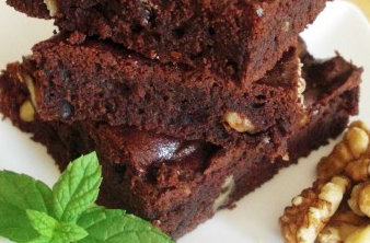 BROWNIE DE MANZANA