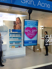 Retail Video digital display