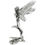Thumbnail: Fantasy Figurine, Small - Faer (Fairy, Hovering on a Leaf)