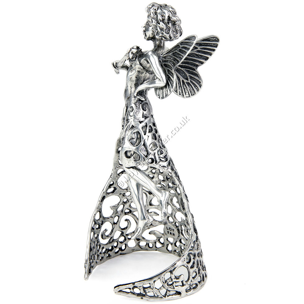 Thumbnail: Fantasy Figurine, Medium - Thumbling (Fairy, Wearing a Flowing Gown)