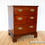 Thumbnail: Georgian Mahogany Chest of Drawers Country House Small Bachelor’s Office Bedside