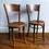 Thumbnail: Pair of Antique Mundus Crocodile Bentwood Bistro Chairs Art Nouveau Thonet Style