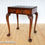 Thumbnail: George II Chippendale Style Desk Mahogany Leather Top Antique Console Side Table