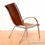 Thumbnail: Tan Hide Leather Lounge Chair 1970s Bauhaus MCM Deco Hungarian Rudolf Szedleczky