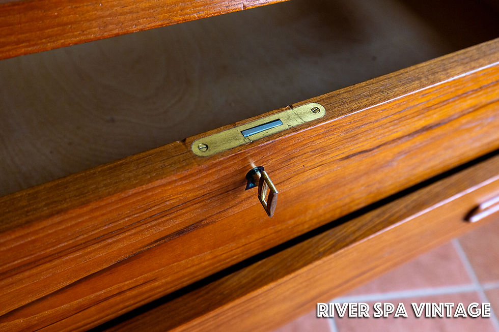 Thumbnail: Danish Bureau Desk Danish MCM Teak 1960s Scandi Arne Wahl Iversen Secretaire
