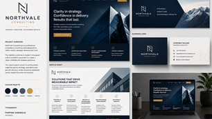 Northline Advisory, Professional Consultancy Brand Identity
