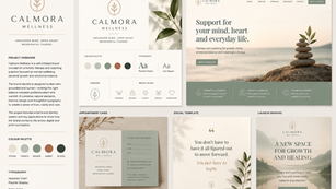 Stillpoint Practice, Wellness & Therapy Brand Identity