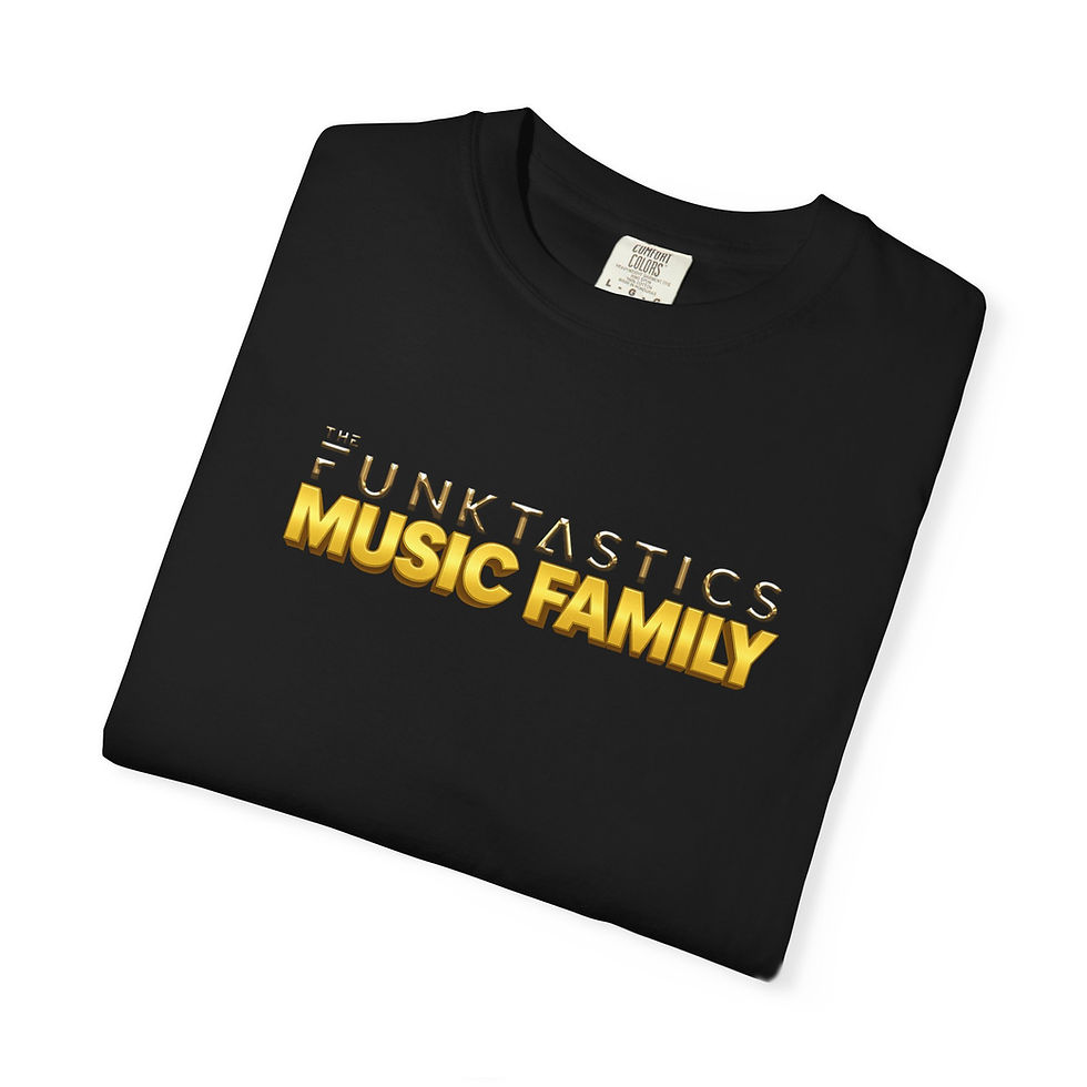 Thumbnail: The Funktastics "Music Family" Graphic Tee for Music Lovers