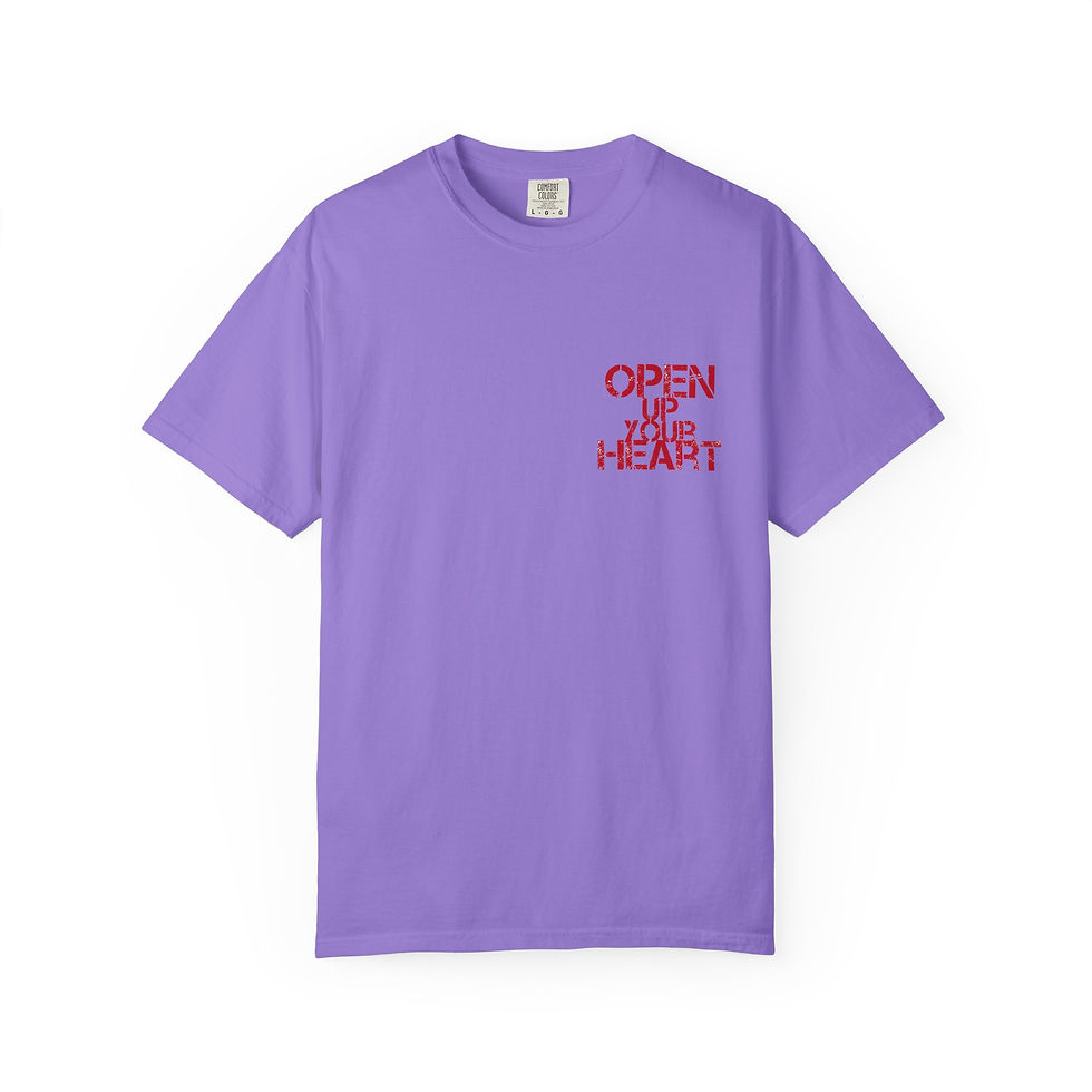 Thumbnail: The Funktastics "Open Up Your Heart" (Over Heart) Graphic Tee 