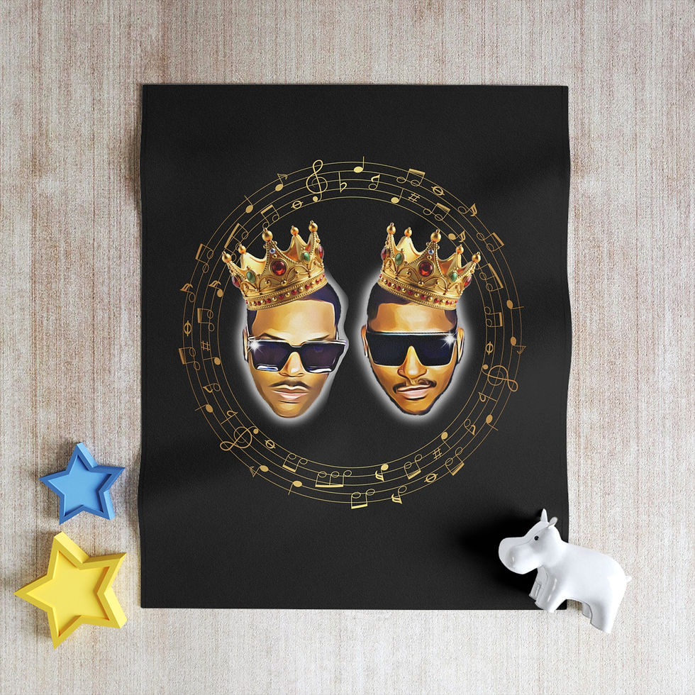 Thumbnail: WFUNK Funktastic Radio Kings Of TikTok Throw Blanket for Music Lovers.
