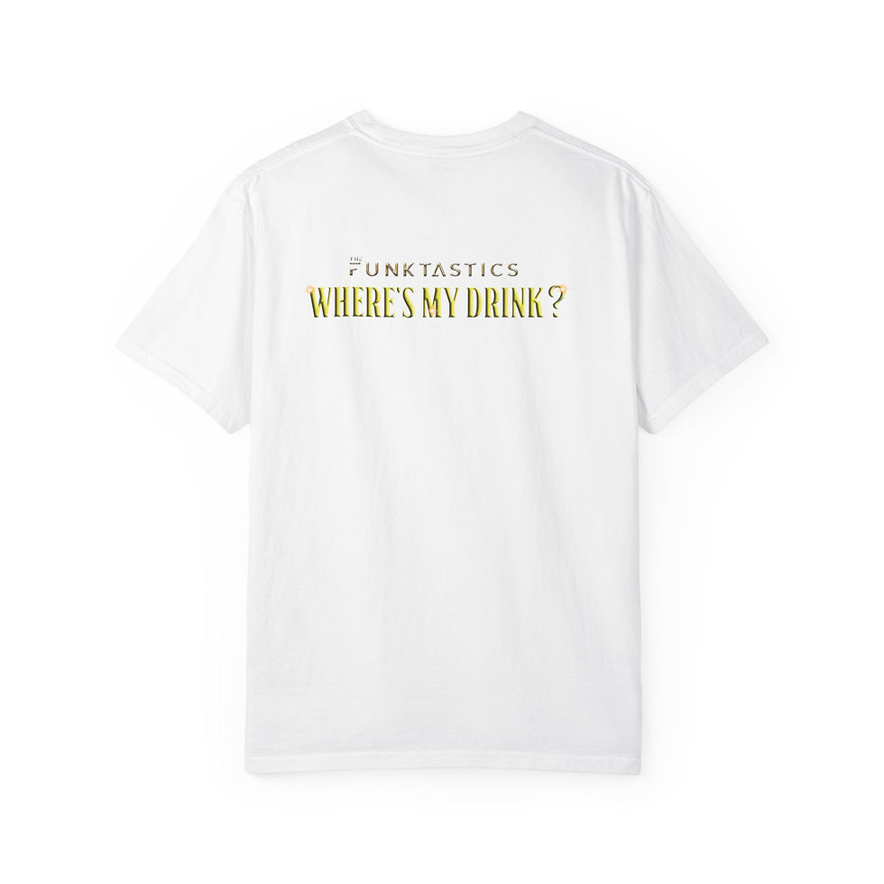 Thumbnail: The Funktastics "Where's My Drink?" Laugh Graphic Tee