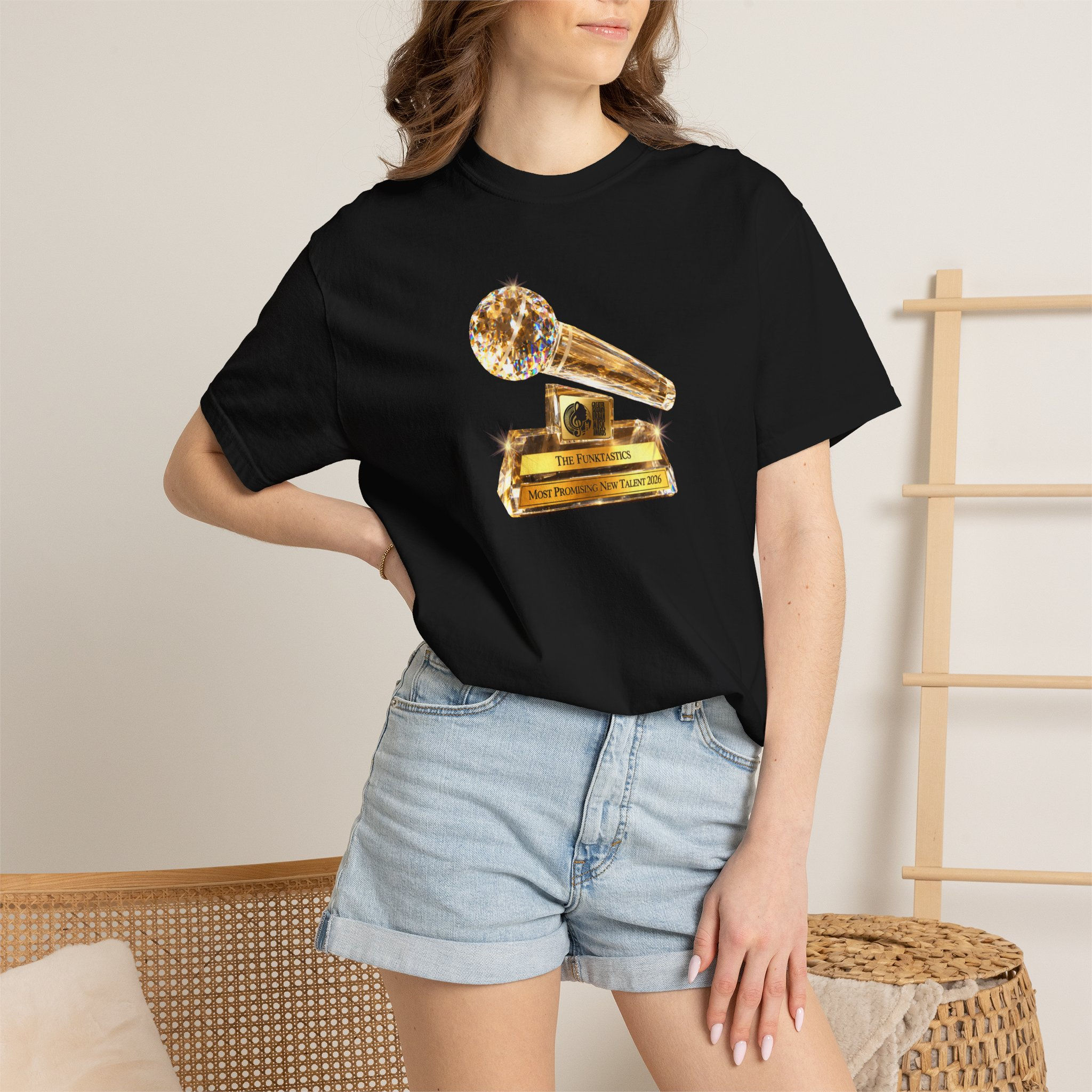 The Funktastics "First Award T-Shirt" (Black)