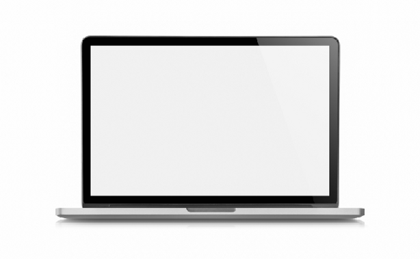 laptop with purchase process