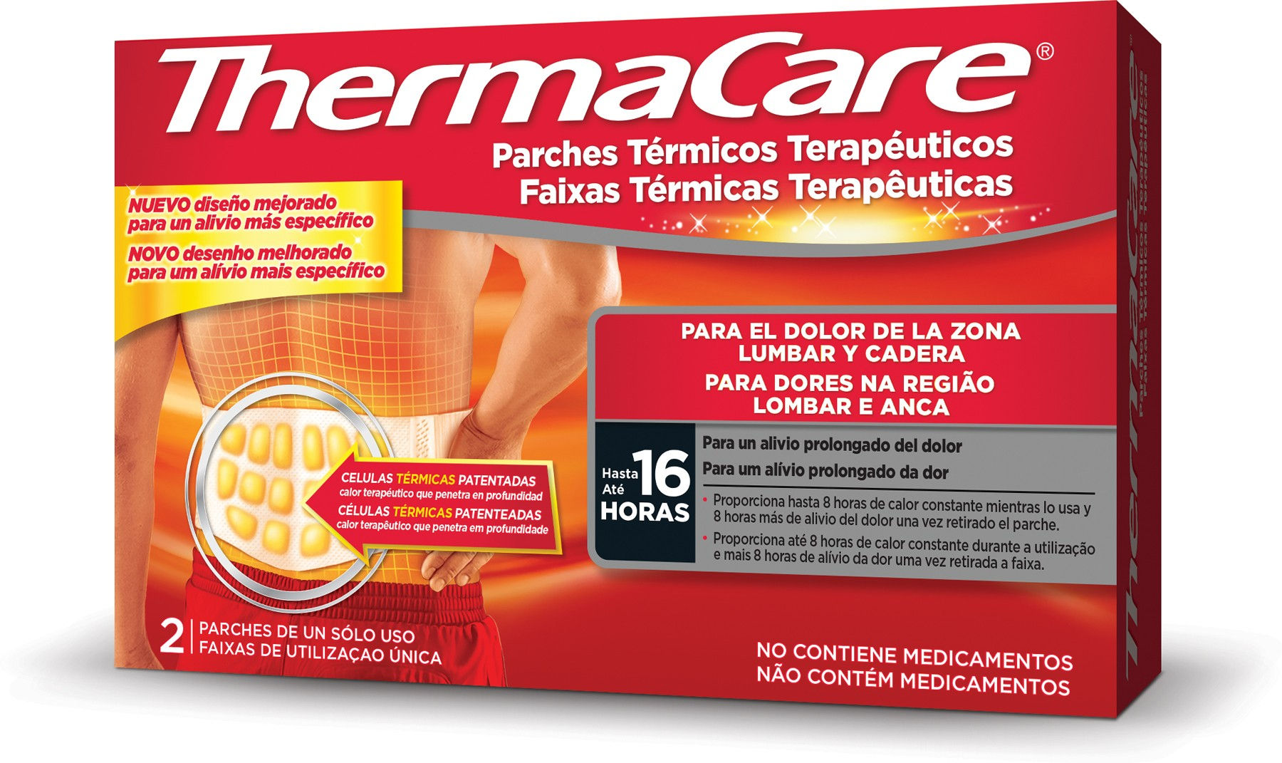 Thermacare - Região Lombar e Anca (2 unid.)