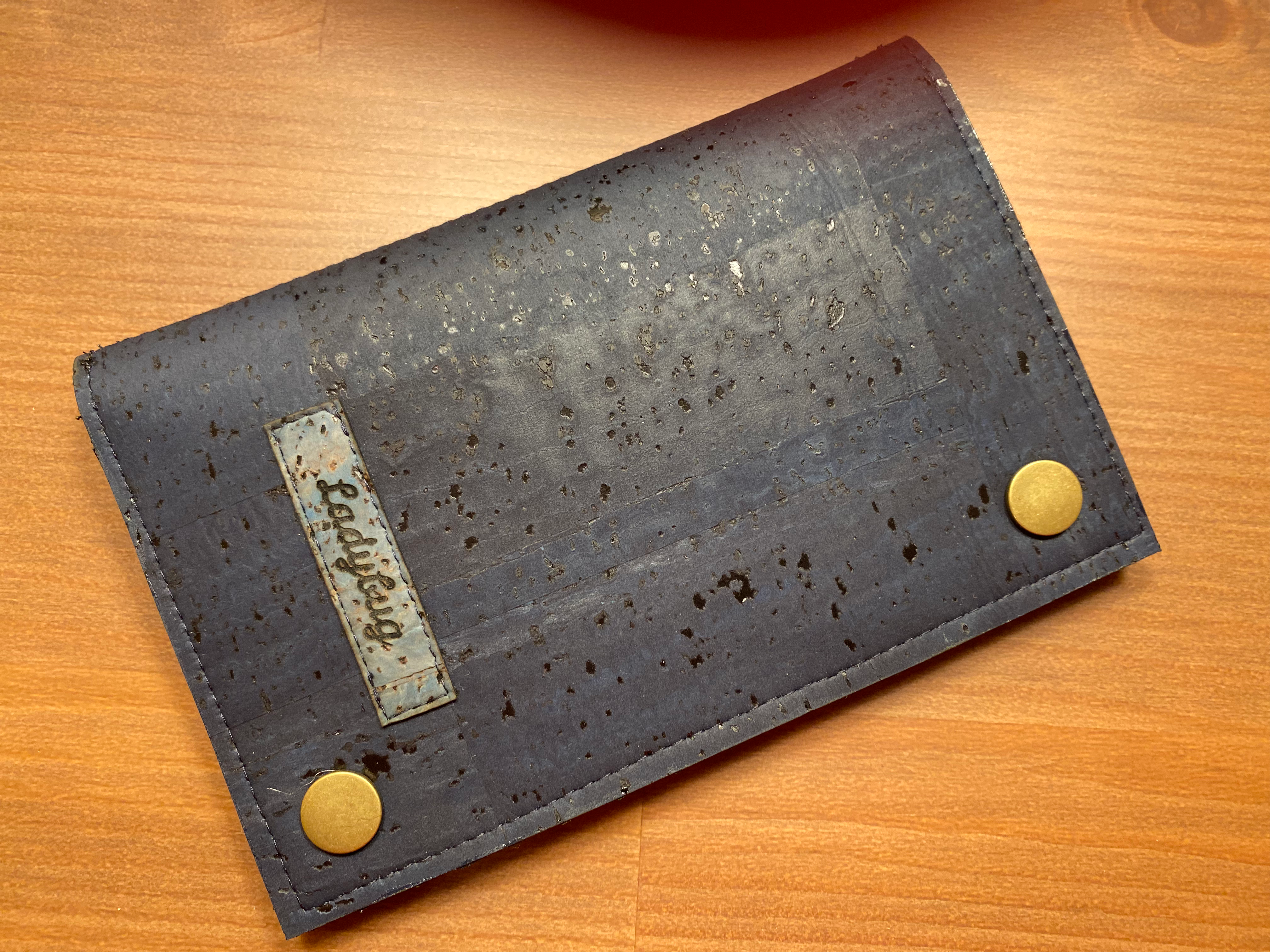 Navy Tall Wallet