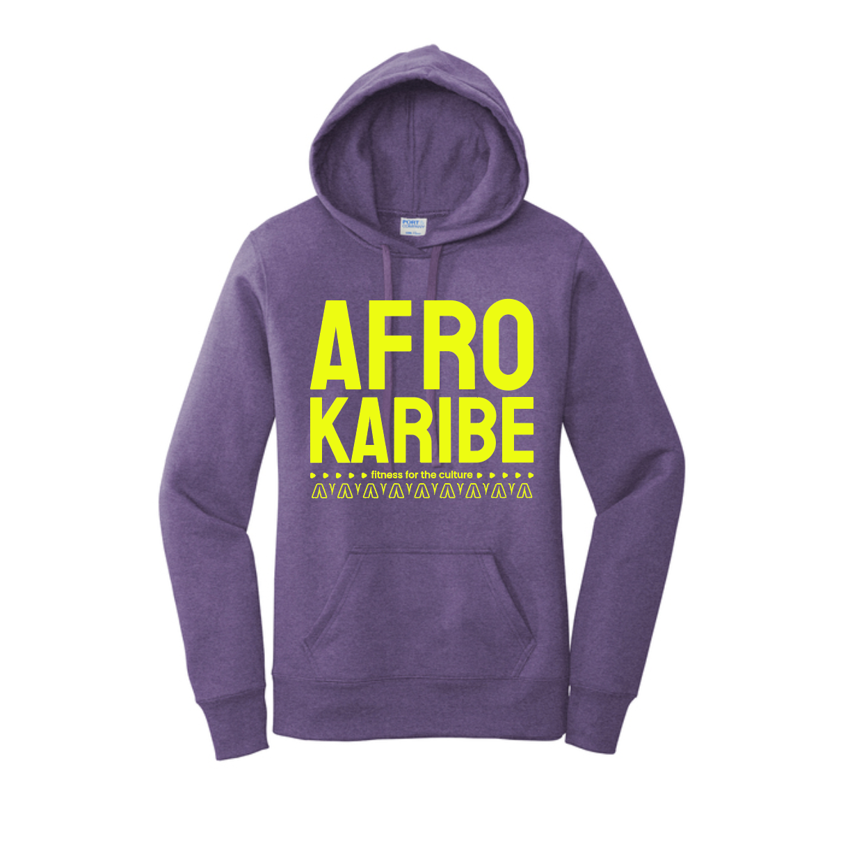 AFROKARIBE Purple Hoodie