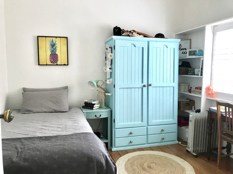 2nd Bedroom before styling