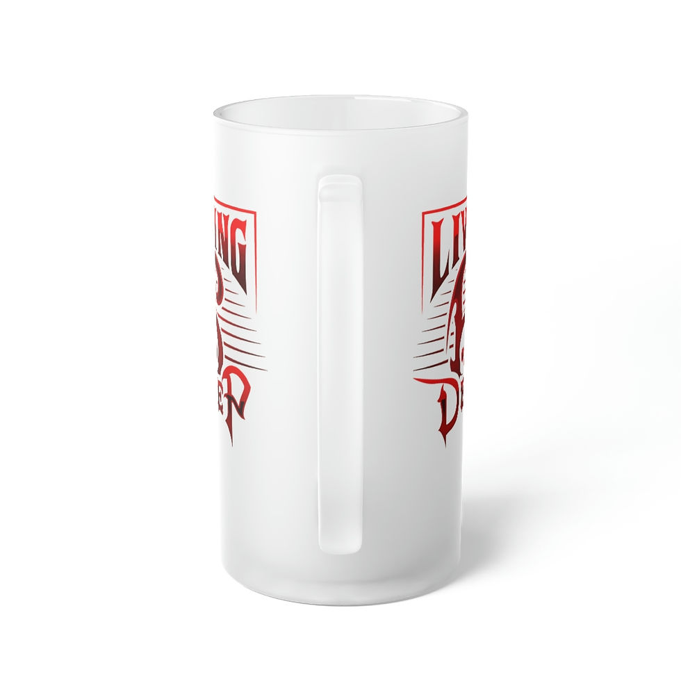 Thumbnail: Frosted Glass Beer Mug