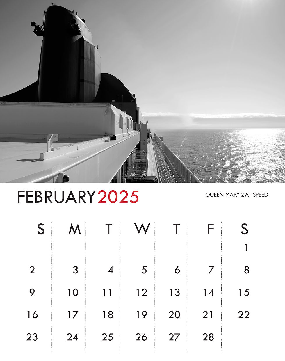 Thumbnail: Queen Mary 2 Calendar | JD Schwartz