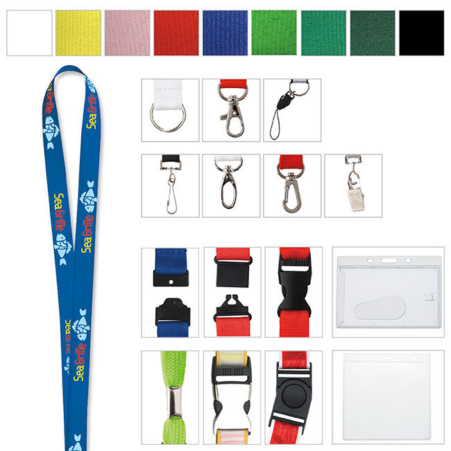 3/8" Polyester Lanyard