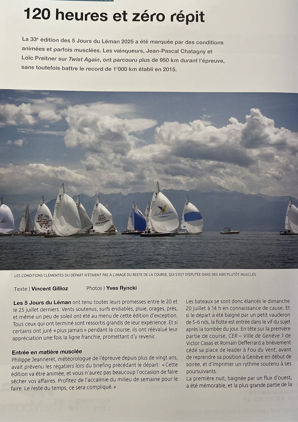 La presse en parle : pleins feux sur la mixité dans le monde de la voile