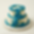 Elegant Blue Rose Cascade Cake
