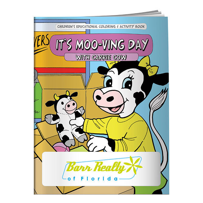 Coloring Book: It's Moo-ving Day
