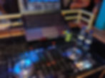 Bar DJ setup